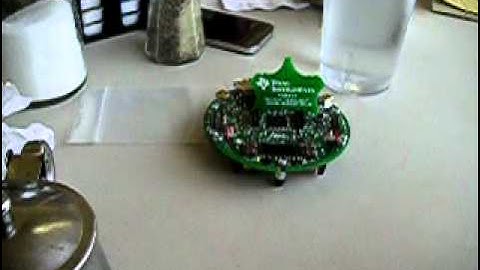 Texas Instruments Stellaris robot wired right