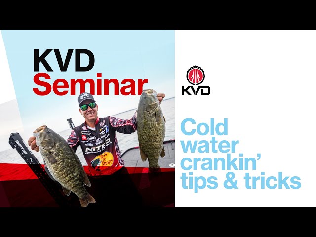 Cold Weather Crank bait fishing seminar and Q&A with KVD 