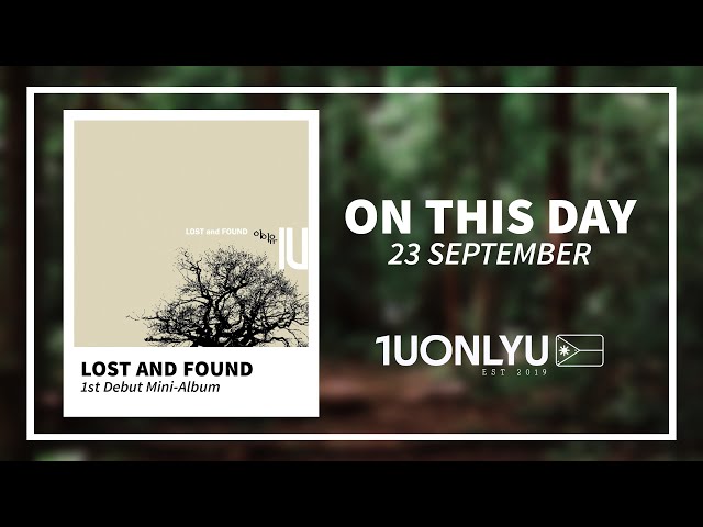 On this day] 080923 Lost and Found, Debut Mini-Album | Lee