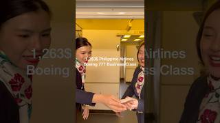 INCREDIBLY FRIENDLY Philippine Airlines Business Class Boeing 777-300