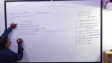 BSC MATH SEM 1 | SET THEORY LEC 2| BSC PHYSICS BY RAHUL SIR