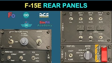 Episode 24 How to build DCS F-15E Rear Panels