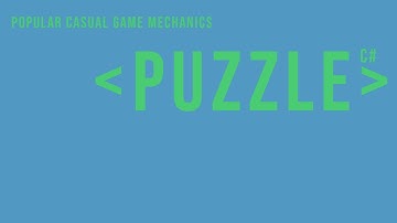 Puzzle Mechanic - Unity - C#