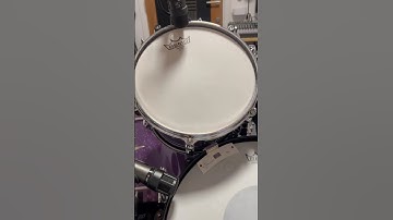 Lars Ulrich kit - Drum tuning #drums #drumvideo #drummer #drumtuning #tamadrums #metallica