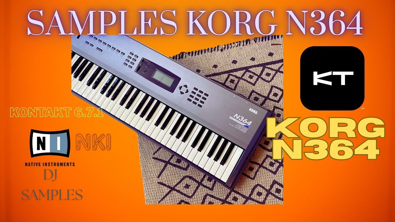 ¿Como sonar profecional con los sonidos del Korg N364 library (samples ...