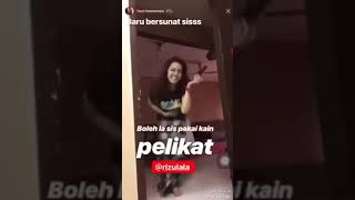 Alhamdulillah Sejuk Mata Netizen Tengok Riz Ulala Jadi Lelaki Pakai Kain Pelikat