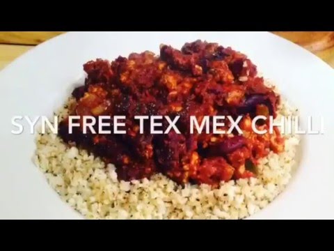 SYN FREE TEX MEX CHILLI ON SLIMMING WORLD