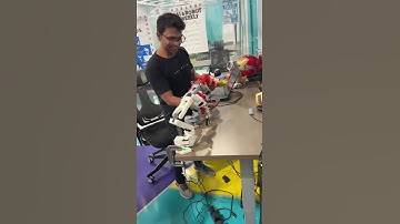 One to many multi follower physical ai lerobot Robot arm w solotech #robotarm #robots #humanoid