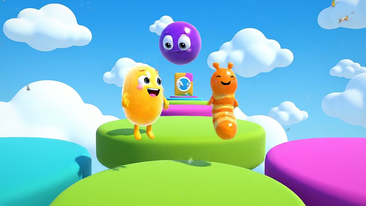 Fall Guys Jelly Jumper Flipped Over a Boun | Kids Songs & Nursery Rhymes