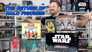 Jazwares sent me their vault exclusives! New World Of Halo Figures. Unboxing and review!