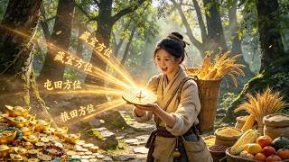 Woman in famine era uses magic compass, farms, trains troops, becomes a national lady.