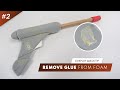 CosplayQuickTip#2 How to remove Glue from your foam pieces | JakCosplay 4K