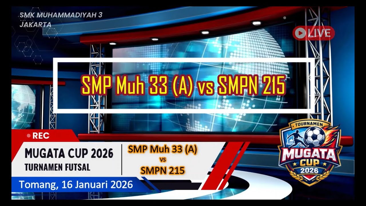 22 - SMP Muh 33 (A)  vs  SMPN 215