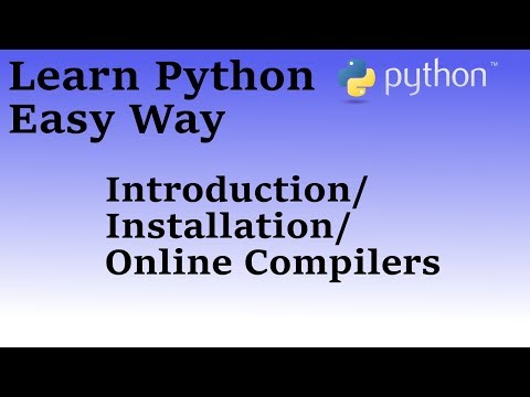 Programming in Python - Part 1
