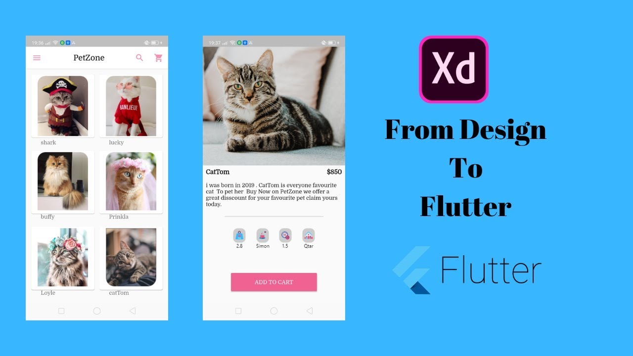 Flutter App from Design to code Part 2 - YouTube