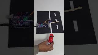 🚗 Smart Toll Gate 😱Arduino Magic! 🔥⚡ Automatic Barrier System#arduino #robotics #electronics #shorts