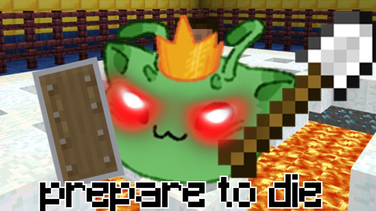Jugando spleef para ganar en pvp!