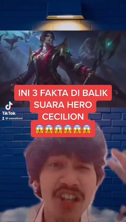 INI 3 FAKTA DI BALIK SUARA HERO CECILION #shorts