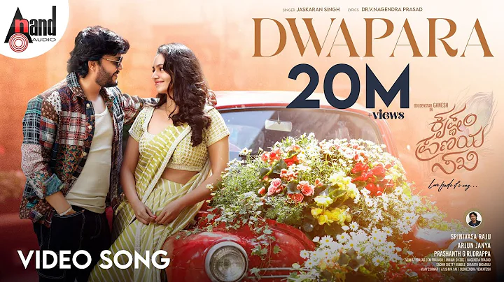 DWAPARA | Krishnam Pranaya Sakhi | Golden ⭐ Ganesh| Malvika Nair| Arjun Janya |Dr.VNP|Jaskaran Singh