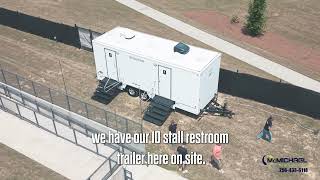 Sand Mountain Park & Amphitheater Restroom Trailers | 4, 8 & 10 Stall | McMichael Waste Services