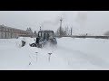 Трактор Белорус по снегу без блокировки!