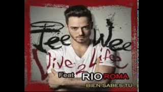 Video thumbnail of "Pee Wee y Rio Roma- Bien Sabes TU (pista-karaoke)"