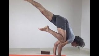 Eka Pada Bakasan | Flying Crow or Crane Yoga Pose | Arm Balance Challenge Week-7 @Yoga Guru Dheeraj