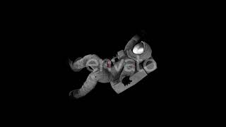 Floating Astronaut With Alpha Channel | Motion Graphics - Envato elements