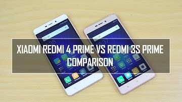 Xiaomi Redmi 4 Prime vs Redmi 3S Prime-  Comparison