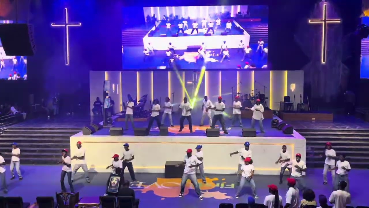 Dancing Stars No turning back & A very big God mix dance ministration at the @firstlovecenter 