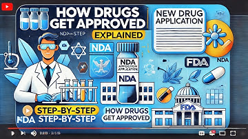 How Drugs Get Approved: The Step-by-Step New Drug Application (NDA) Process Explained #drug