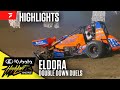 Double Down Duels | Kubota High Limit Racing at Eldora Speedway 7/16/25 | Highlights