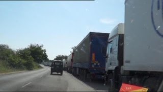 Kapıkule Ve Hamzabeylide Tır Kuyrukları Oluştu