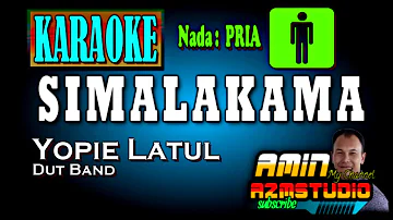 SIMALAKAMA || KARAOKE || Nada PRIA