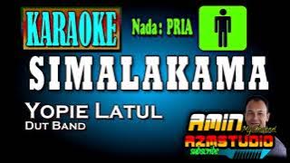 SIMALAKAMA || KARAOKE || Nada PRIA