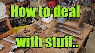 Storage Shed Clean-out Part 56 - Unboxing More Scrap Copper & Brass, Old Tools and Random Things!