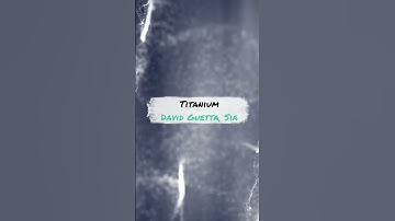 Titanium - David Guetta, Sia #Short #Shorts
