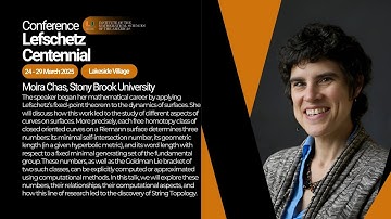 Moira Chas, Stony Brook University: From Lefschetz to String topology