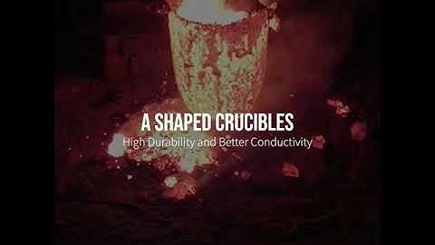 "Efficiency Unleashed: A-Shape Crucible in Action | For Melting Aluminum, Copper, Brass, and Gold!"