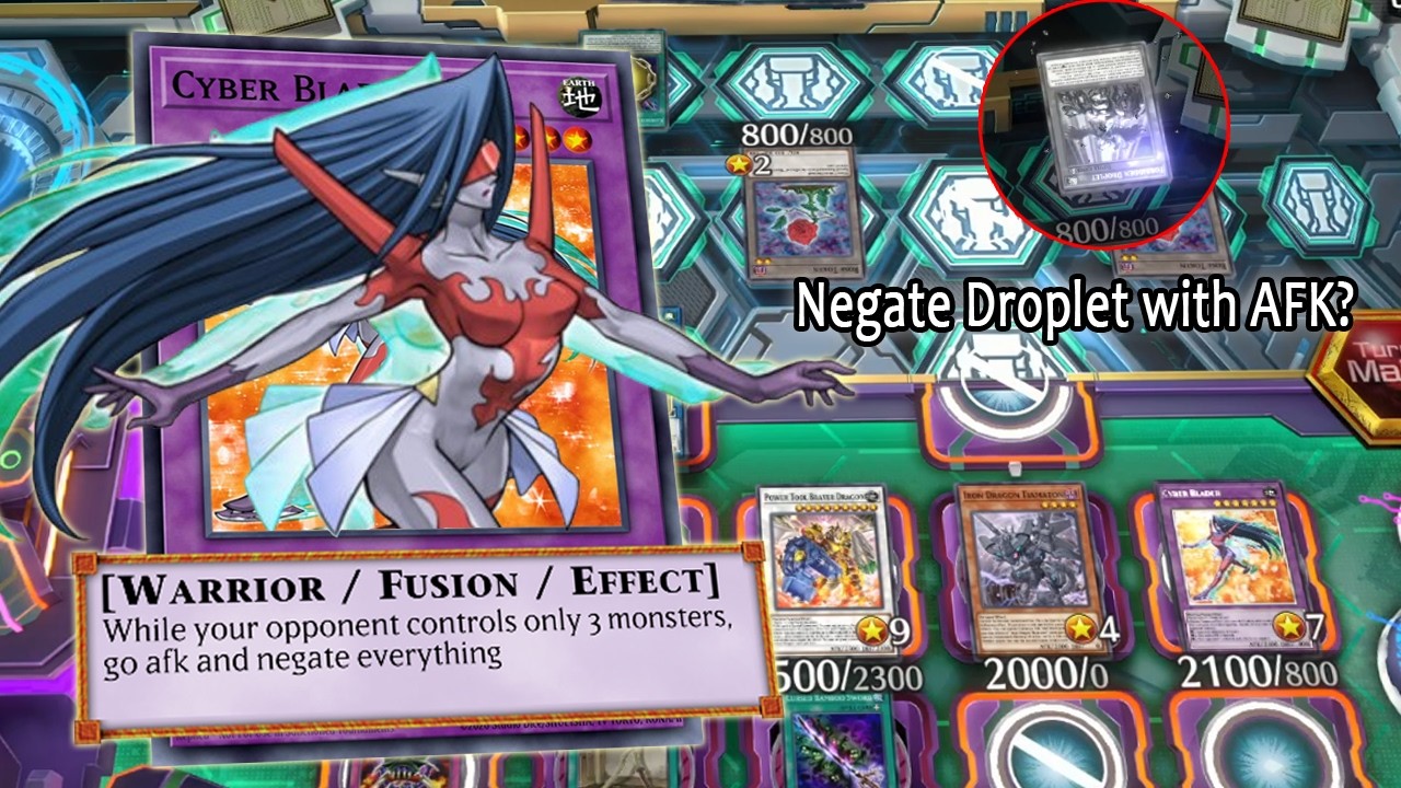 This AFK Trick Actually Negates Droplet?!