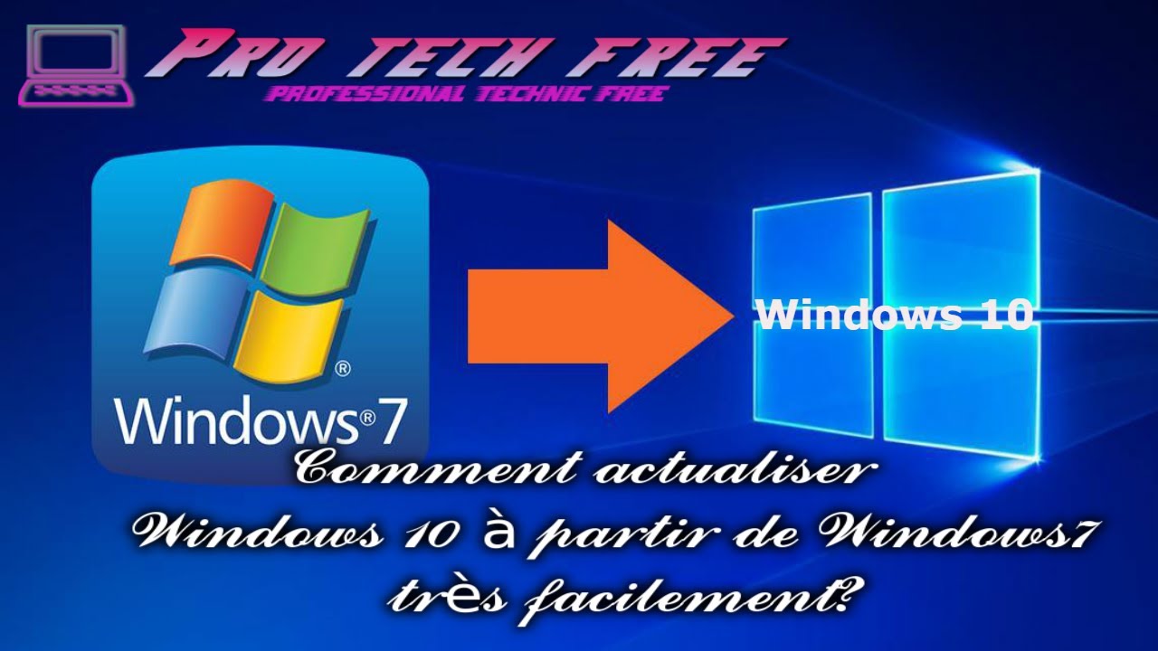  Update  COMMENT FAIRE LA MIGRATION DE WINDOWS 7 VERS WINDOWS 10 FACILEMENT,ET BIEN EXPLIQUEE