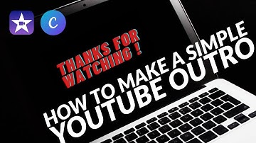 How to Make a Simple Outro Video using iMovie & Canva (Mobile or Desktop Compatible!)