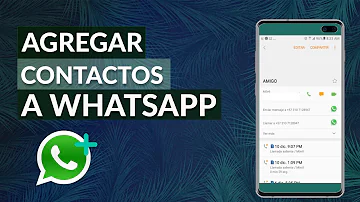 ¿Cómo ponerle a tu amigo en WhatsApp?