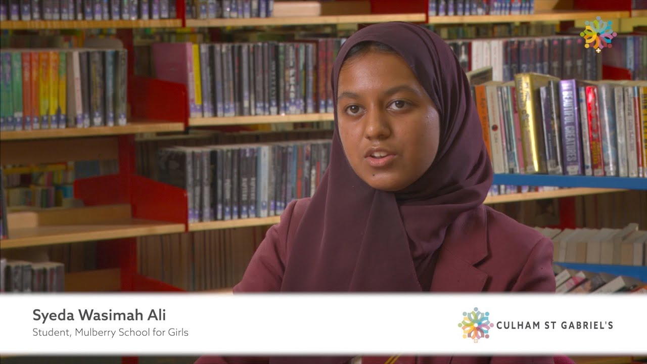 Syeda Wasimah Ali, Student, Mulberry School for Girls