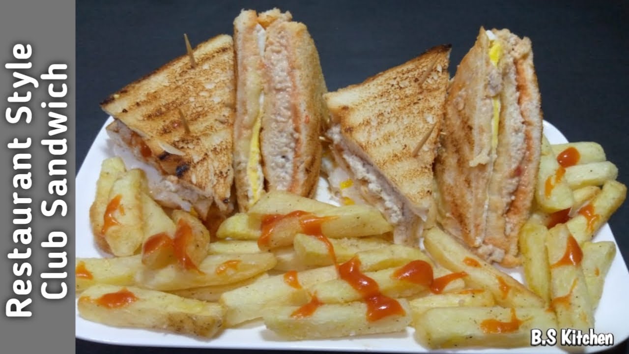 Club Sandwich Recipe|Restaurant style Club Sandwich|Cheese Club