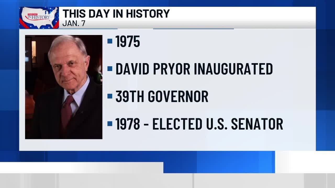 We the People: Jan. 7 - David Pryor inaugurated as Arkansas' 39th governor in 1975