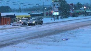 Snow Coverage in Johnson City 1-7-17