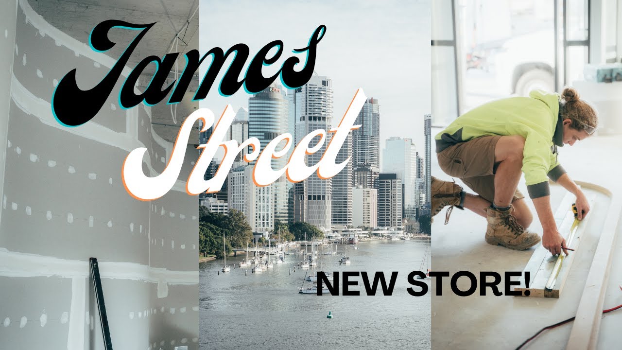 NEW STORE James Street YouTube