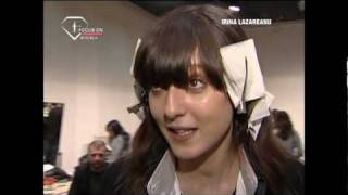 fashiontv | FTV.com - First Face Talks F/W 07-08 Irina Lazareanu