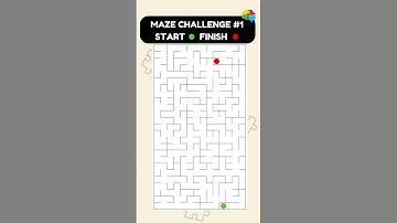 Maze Challenge #1 | Can You Find the Way Out? #shorts